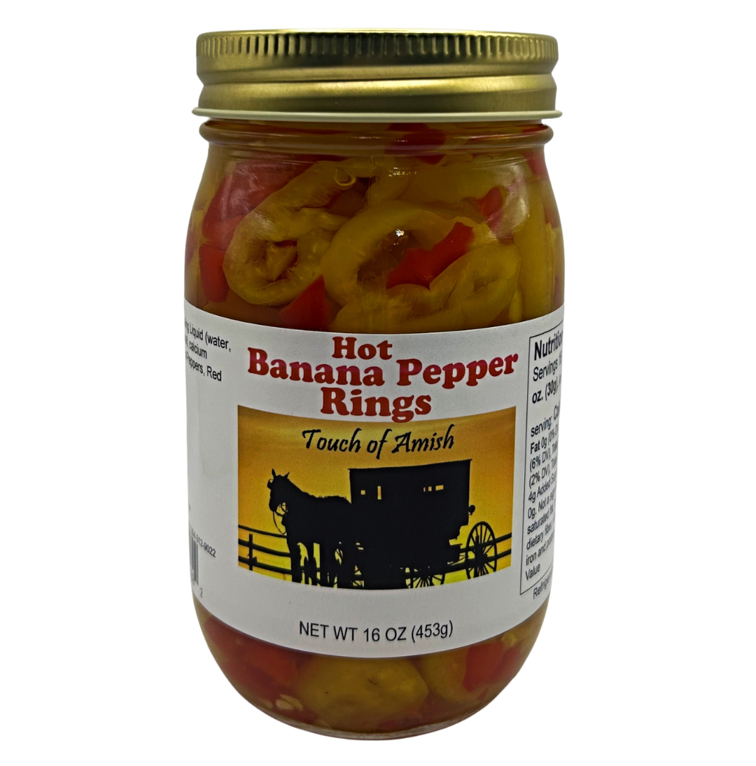 Hot Banana Pepper Rings